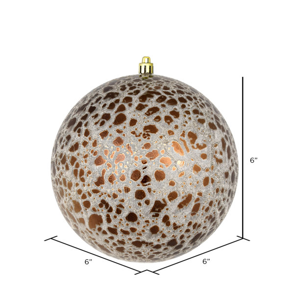 The Holiday Aisle® Crackle Ball Ornament Wayfair